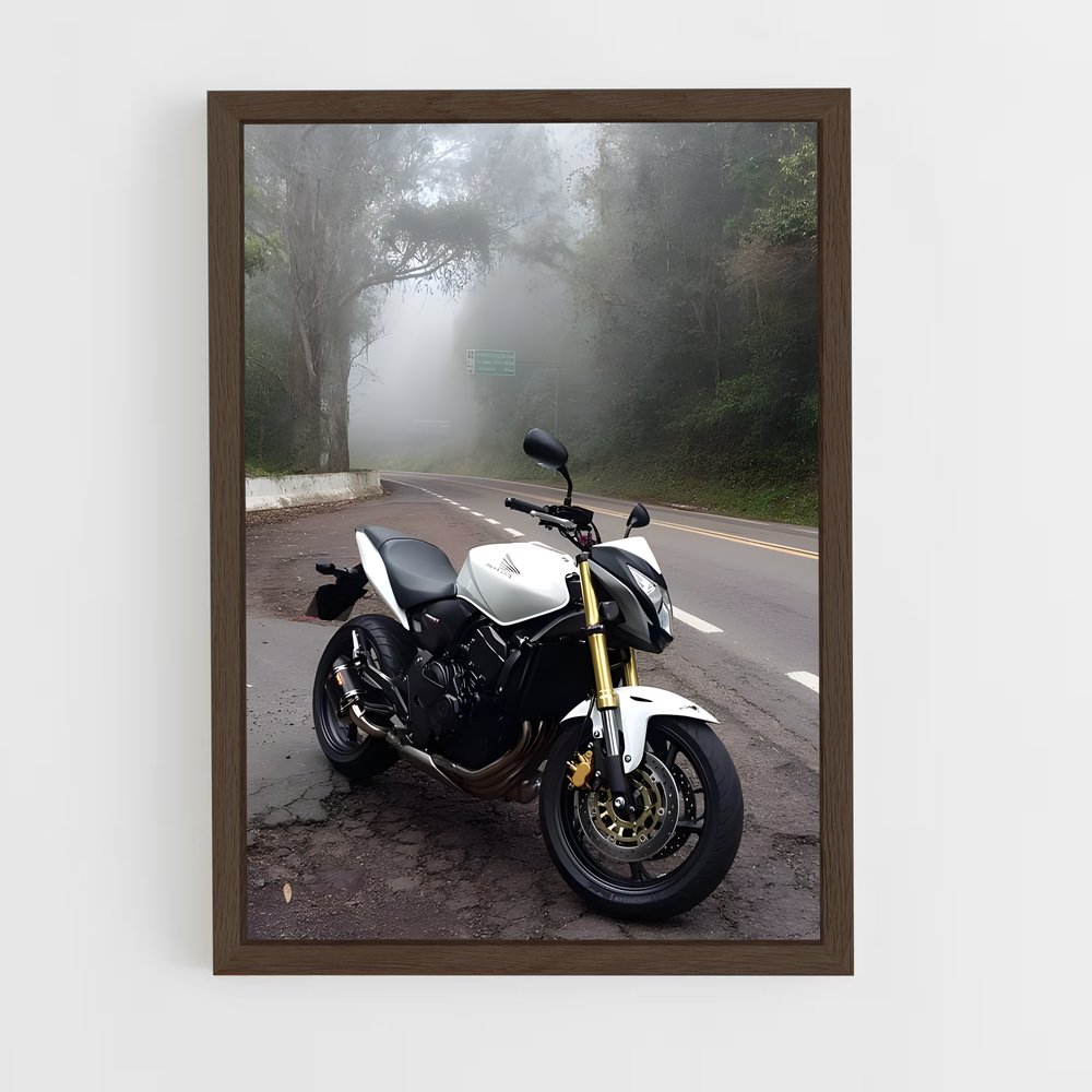 Poster élégant Cbf hornet – affiche Honda Moto (vue 5)
